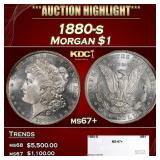 1880-s Morgan Dollar $1 ms67+ SEGS