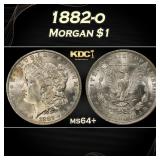 1882-o Morgan Dollar $1 Grades ms64+