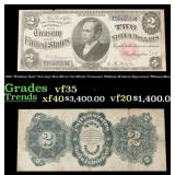 1891 Tillman/Morgan $2 Large Size Silver Certifica
