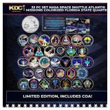 33 Pc Set NASA Space Shuttle Atlantis Missions Col