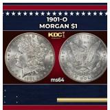 1901-o Morgan Dollar $1 Grades ms64