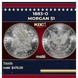 1883-o Morgan Dollar $1 Grades ms66