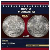 1899-o Morgan Dollar $1 Grades ms65