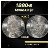 1880-s Morgan Dollar $1 Grades ms64+