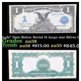 1899 $1 large size Silver Certificate "Black Eagle