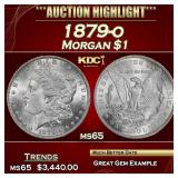 1879-o Morgan Dollar $1 ms65 SEGS