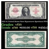 1923 Speelman/White $1 United States Note Grades v