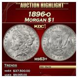 1896-o Morgan Dollar $1 ms63+ USCG