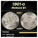 1901-o Morgan Dollar $1 Grades ms65+