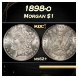 1898-o Morgan Dollar $1 Grades ms62+