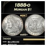 1888-o Morgan Dollar $1 Grades ms65+