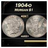 1904-o Morgan Dollar $1 Grades ms62+