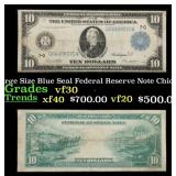 1914 $10 Large Size Blue Seal Federal Reserve Note