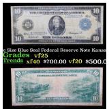 1914 $10 Large Size Blue Seal Federal Reserve Note