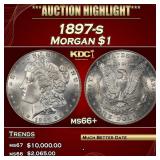 1897-s Morgan Dollar $1 ms66+ SEGS