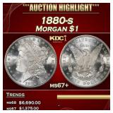 1880-s Morgan Dollar $1 ms67+ SEGS