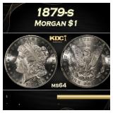 1879-s Morgan Dollar $1 Grades ms64