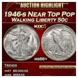 1946-s Walking Liberty Half Dollar Near Top Pop 50