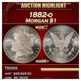 1882-o Morgan Dollar $1 ms66+ SEGS