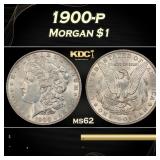 1900-p Morgan Dollar $1 Grades ms62