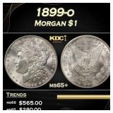 1899-o Morgan Dollar $1 Grades ms65+