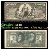 1896 Bruce/Roberts $2 Large Size Silver Certificat