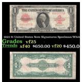 1923 Speelman/White $1 United States Note Grades v