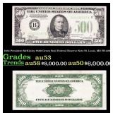 1934 FR-2201H $500 Green Seal Federal Reserve Note