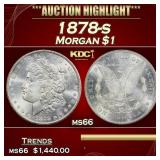1878-s Morgan Dollar $1 ms66 SEGS