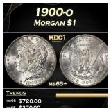 1900-o Morgan Dollar $1 Grades ms65+