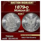 1879-o Morgan Dollar $1 ms65 SEGS