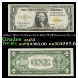 1935A $1 Silver Certificate North Africa WWII Emer