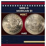 1899-o Morgan Dollar $1 Grades ms63