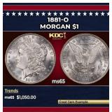 1881-o Morgan Dollar $1 ms65 SEGS