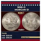 1898-o Morgan Dollar $1 Grades ms64+