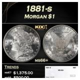 1881-s Morgan Dollar $1 ms66+ SEGS
