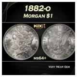 1882-o Morgan Dollar $1 Grades ms64+