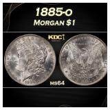 1885-o Morgan Dollar $1 Grades ms64