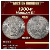 1900-p Morgan Dollar $1 ms66+ SEGS