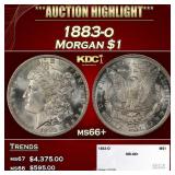 1883-o Morgan Dollar $1 ms66+ SEGS