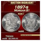 1897-s Morgan Dollar $1 ms66 SEGS