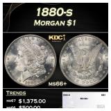 1880-s Morgan Dollar $1 ms66+ SEGS
