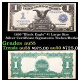 1899 $1 large size Silver Certificate "Black Eagle