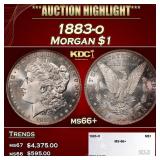 1883-o Morgan Dollar $1 ms66+ SEGS