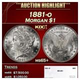 1881-o Morgan Dollar $1 ms65+ SEGS