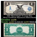 1899 $1 large size Silver Certificate "Black Eagle