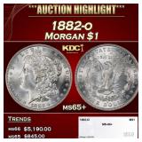 1882-o Morgan Dollar $1 ms65+ SEGS