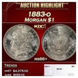 1883-o Morgan Dollar $1 ms66+ SEGS