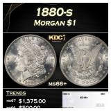 1880-s Morgan Dollar $1 ms66+ SEGS