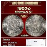 1900-o Morgan Dollar $1 ms66+ SEGS